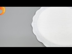 Bentuk Oval Bulat Perlengkapan Perawat sekali pakai Tipe datar 110-120mm Ukuran Dengan Strip