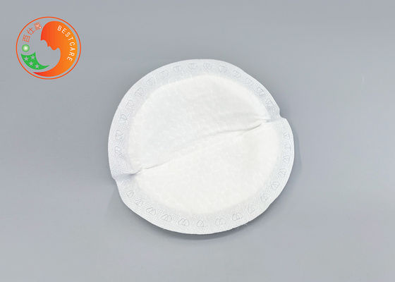 Round Shape Hygiene Disposable Breast Pads High Absorbing Customizable