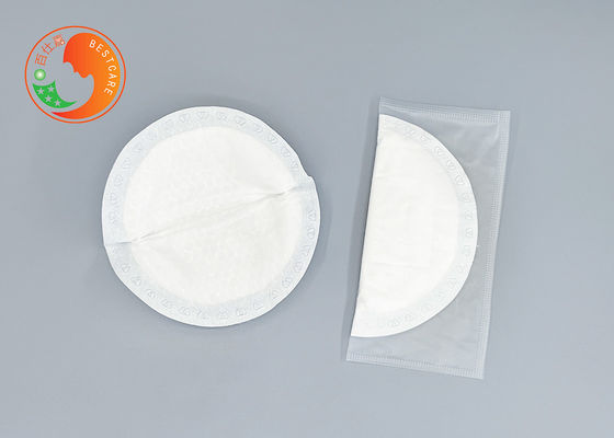 Round Shape Hygiene Disposable Breast Pads High Absorbing Customizable