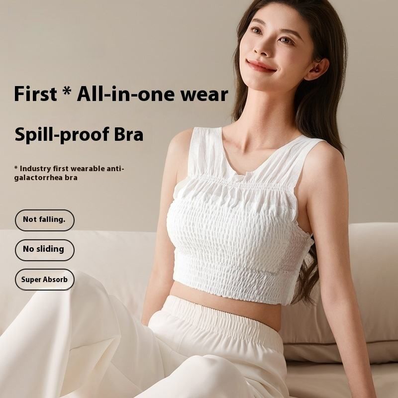 Comfortable Breathable Daily Disposable Invisible Bra Portable Travel No Wash Individually Packaged Bra Disposable Intimates